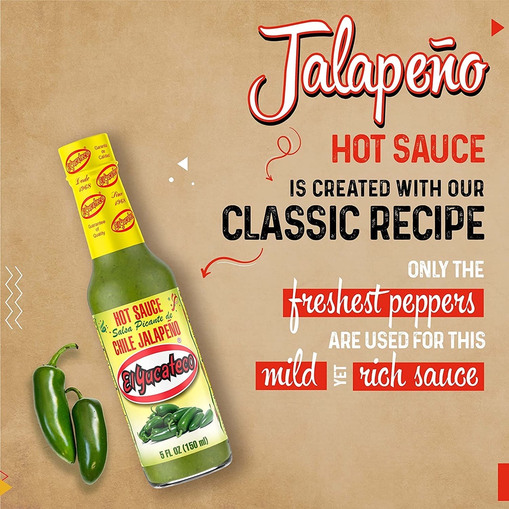 Yucateco Jalapeno 150ml