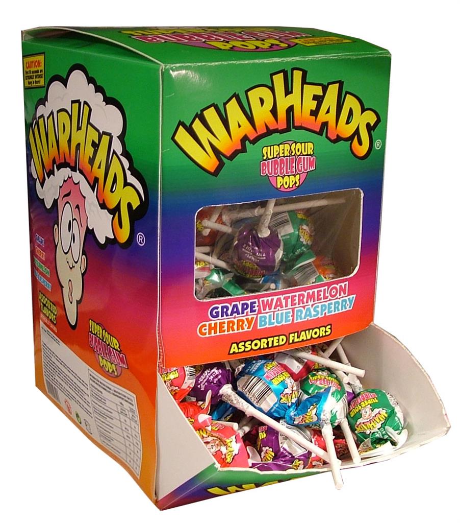 WARHEADS LOLLIES 19g