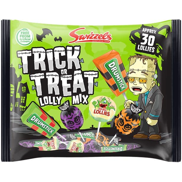 Swizzels Matlow Trick Or Treat Lolly Bag 330g