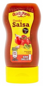 O.e.paso Chunky Salsa Mild Squeezy 238g