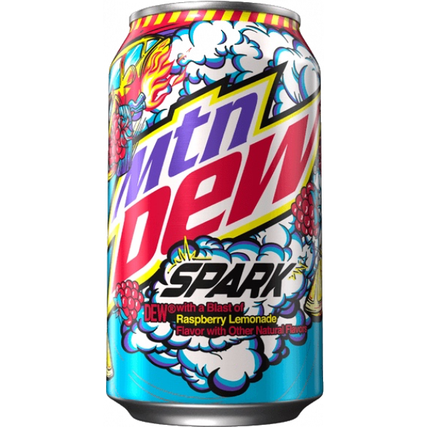 Mountain Dew Spark Raspberry 355ml