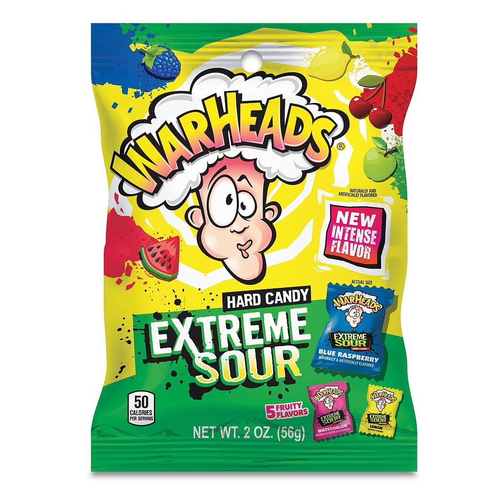 Warheads Extreme Sour Hard Candy 56g