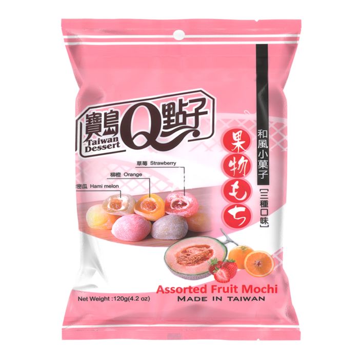 Assorted Fruit mini Mochi 120g