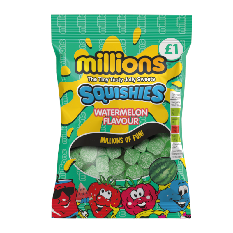 Millions Squishies Watermelon 120g