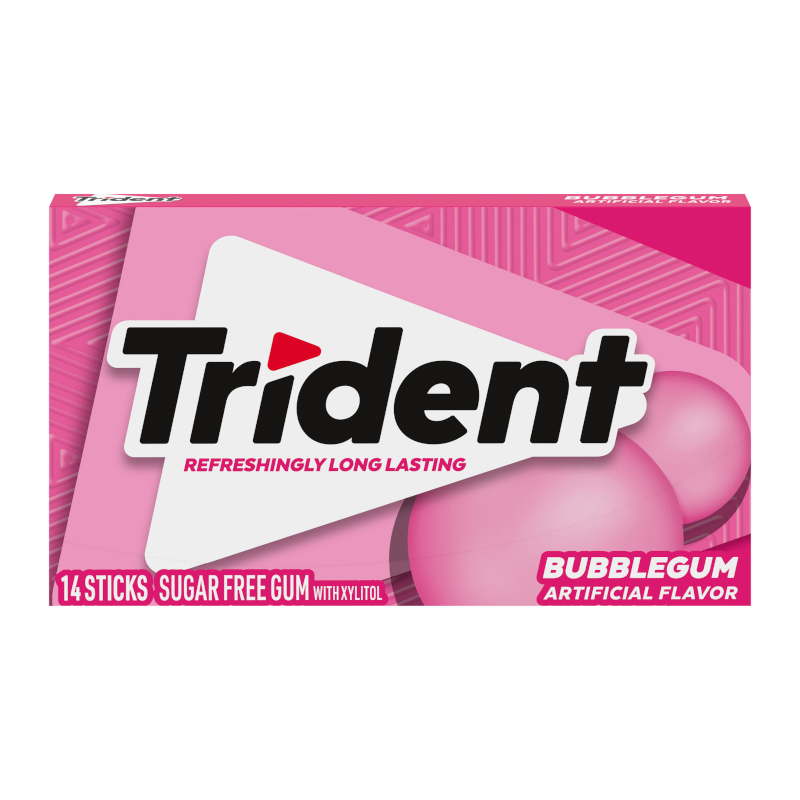 Trident Gum Bubblegum 31g