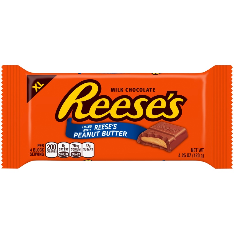 Reese's XL Milk Chocolate Peanut Butter Bar 120g