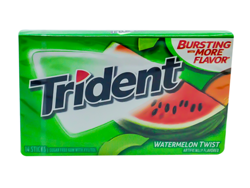 Trident Watermelon Twist Gum 31g