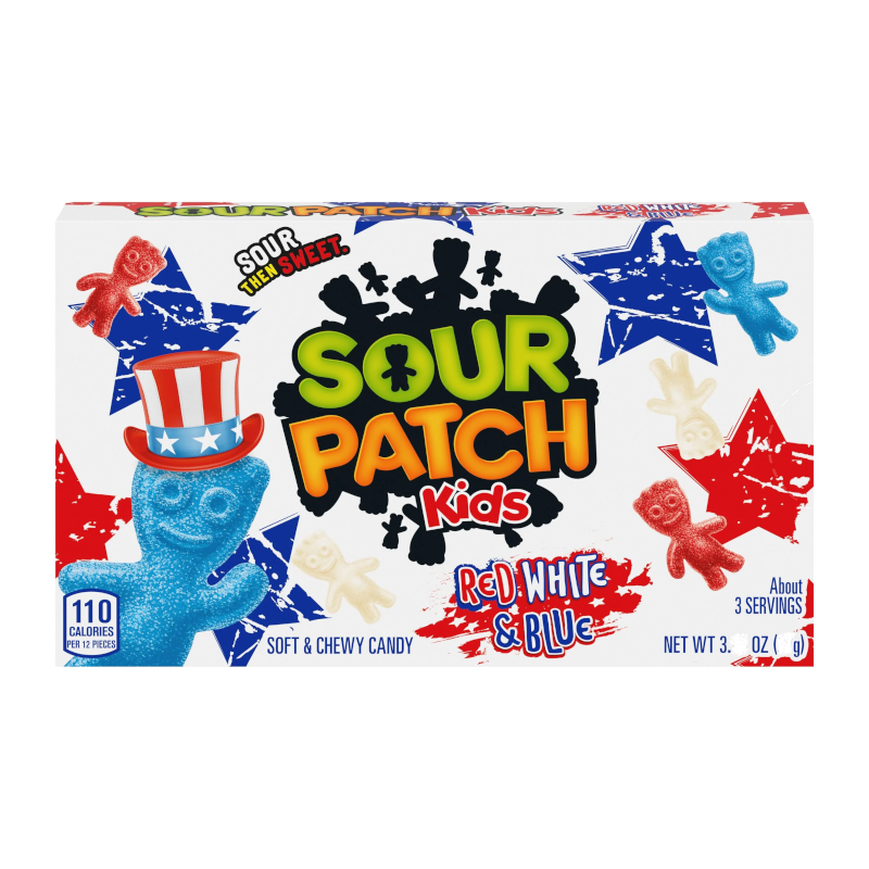 Sour Patch Kids Red White & Blue 87g