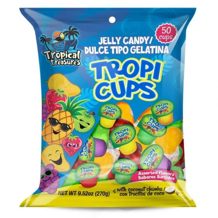 Tropical Treasures Assorted Tropi Cups Bag 50 pcs