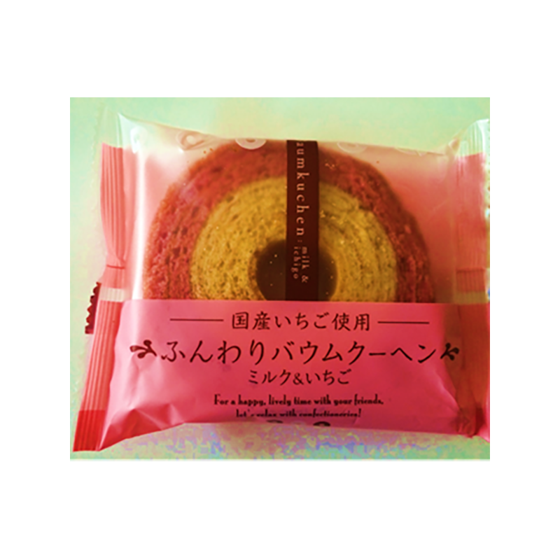 Taiyo Bamkuchen Strawberry Milk 60g