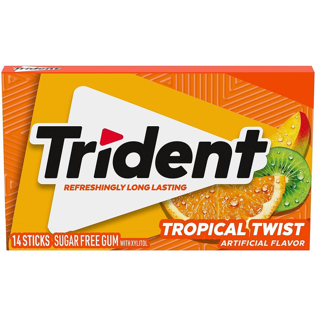 Trident Gum Tropical Twist 31g