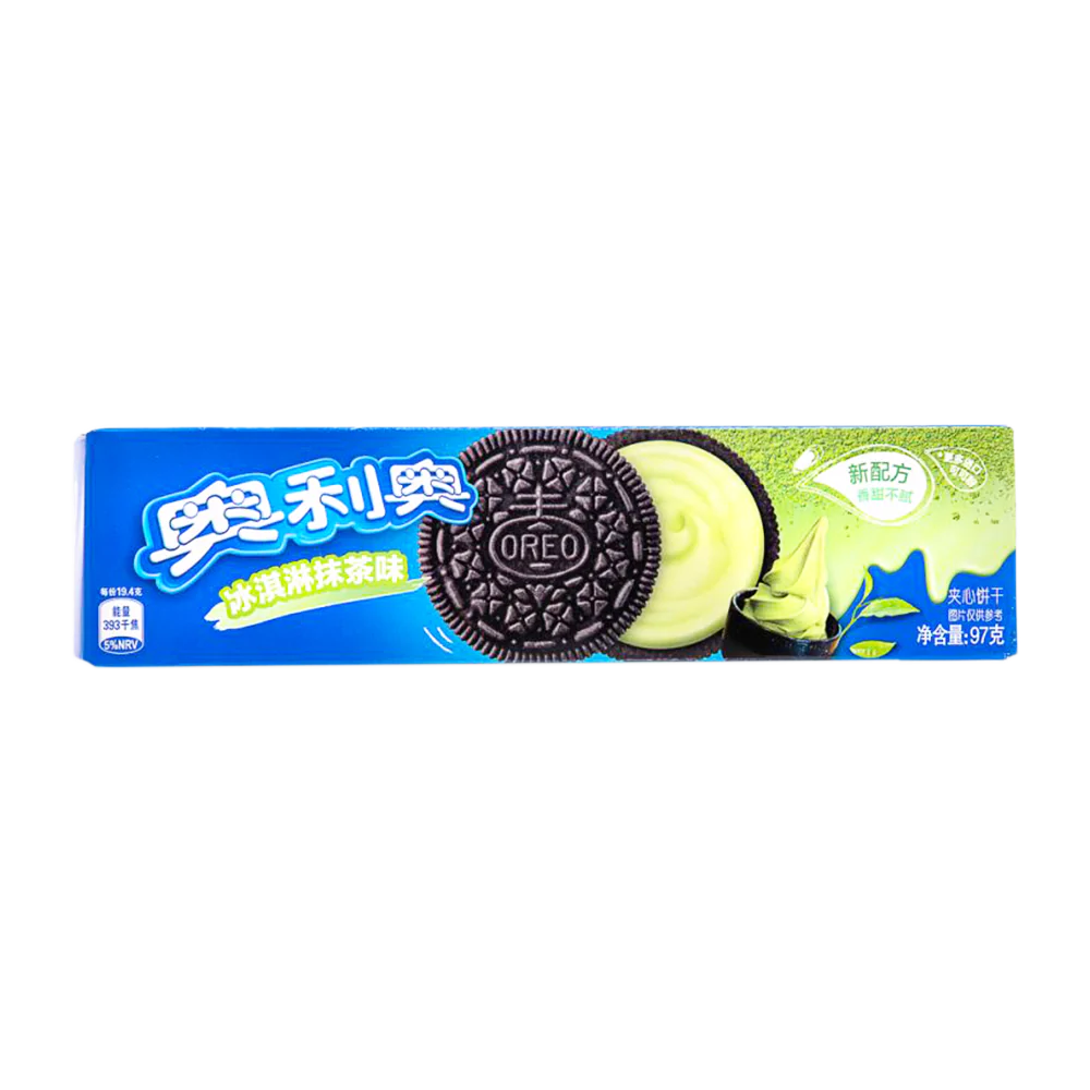 Oreo Sandwich Biscuit Matcha Flavor 97g