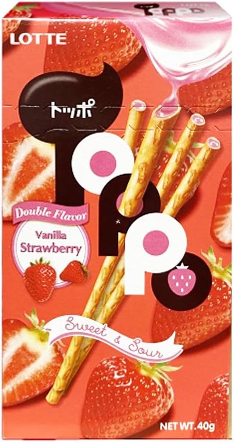 Toppo Vanilla Strawberry 40g