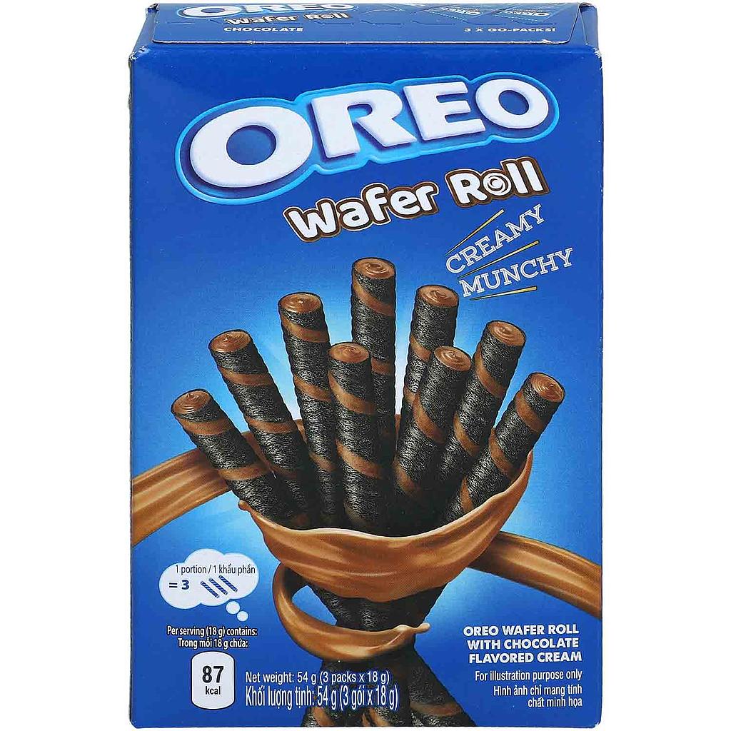 Oreo Wafer Roll Chocolate 54g