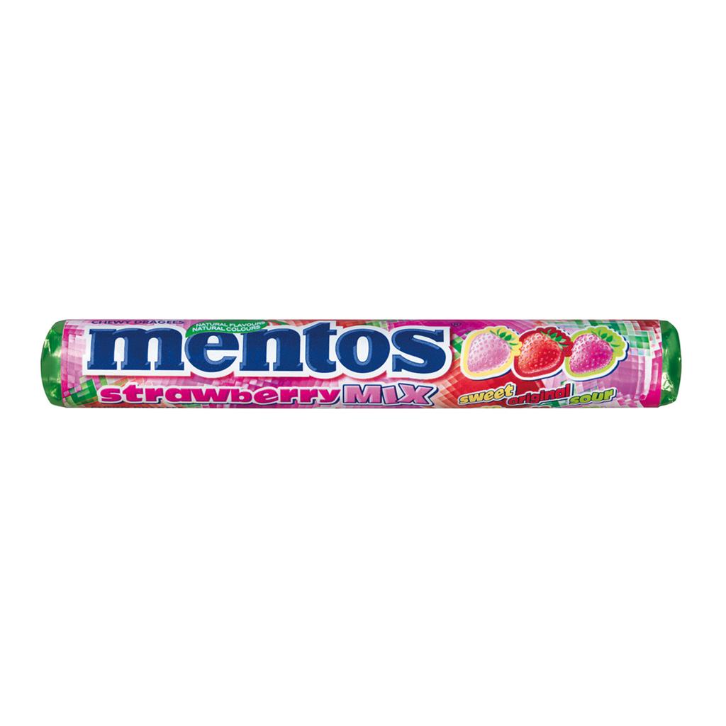 Mentos Strawberry Mix 37,5g