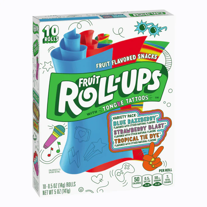 Fruit Roll-Ups Variety Pack 140g