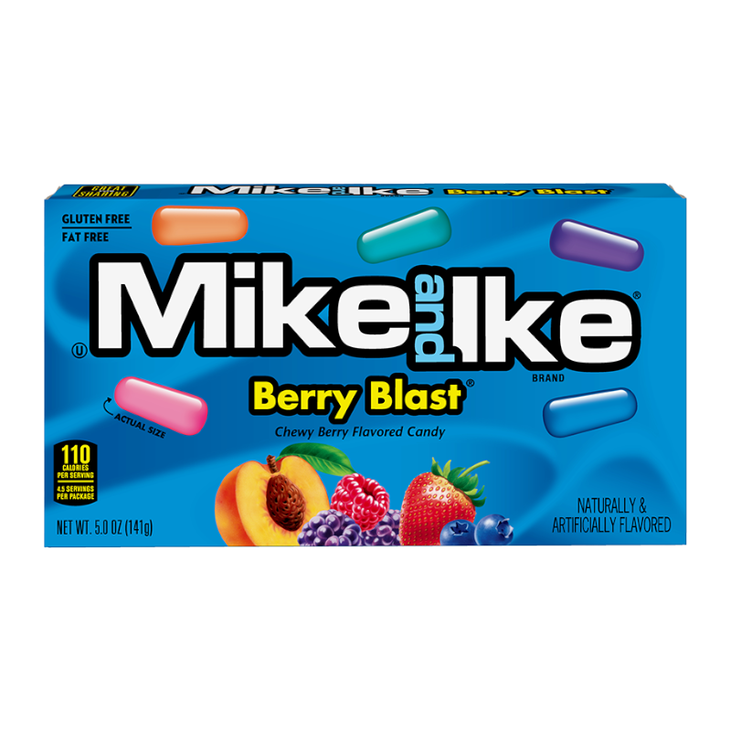 Mike and Ike Berry Blast 120g