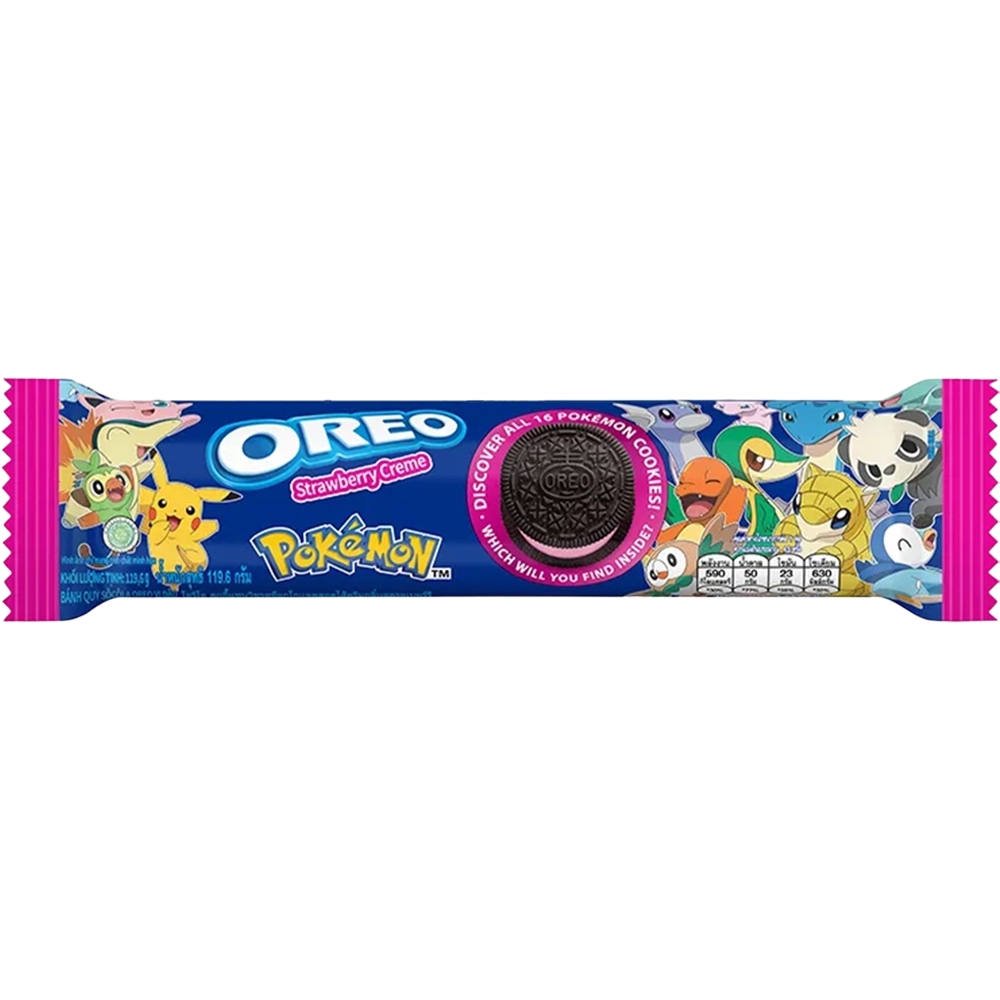 Oreo Strawberry Cream Pokemon 120g