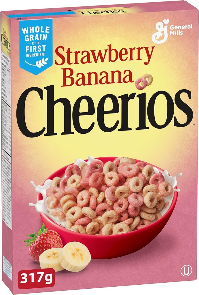 Cheerios Strawberry Banana 317g