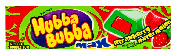 Hubba Bubba Max Gum Strawberry Watermelon 40g