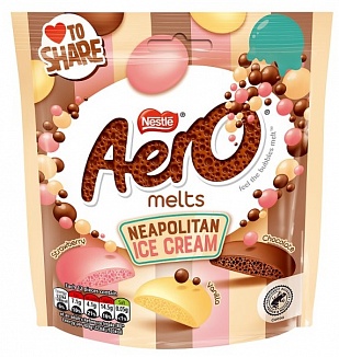 Aero Melts Neapolitan Ice Cream 86g