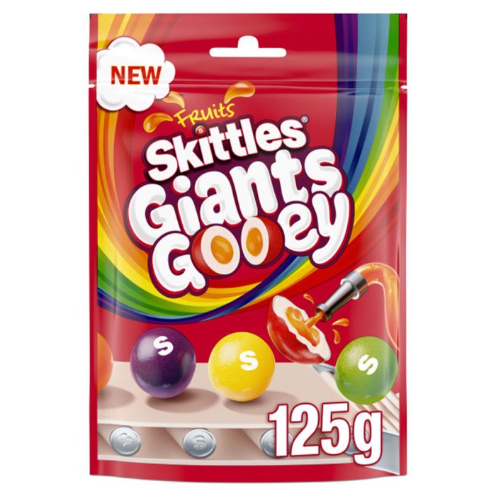 Skittles Giants Gooey Fruits 125g