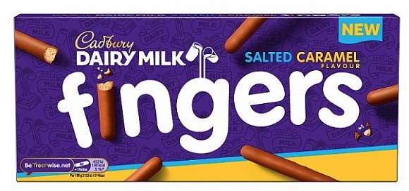 Cadbury Fingers Salted Caramel 114g