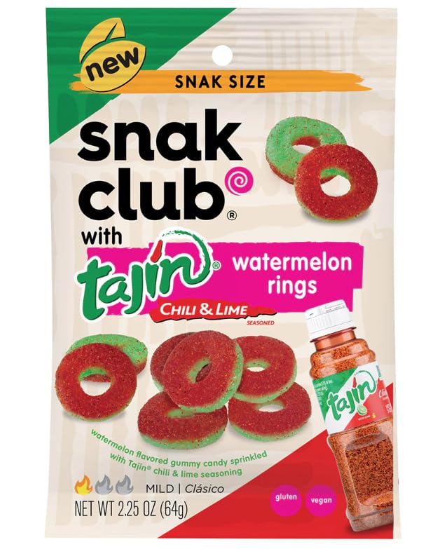 Snak Club Tajin Watermelon Rings 64g