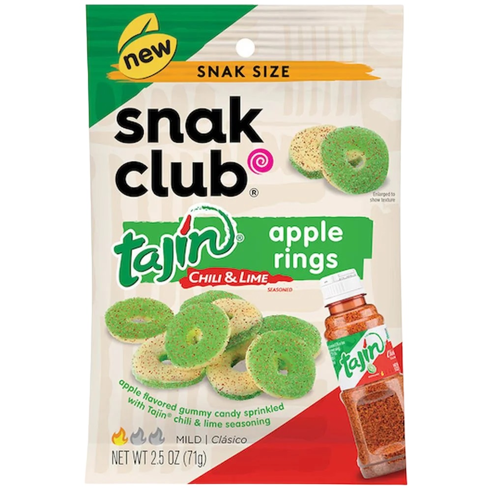 Snak Club Tajin Apple Rings 71g