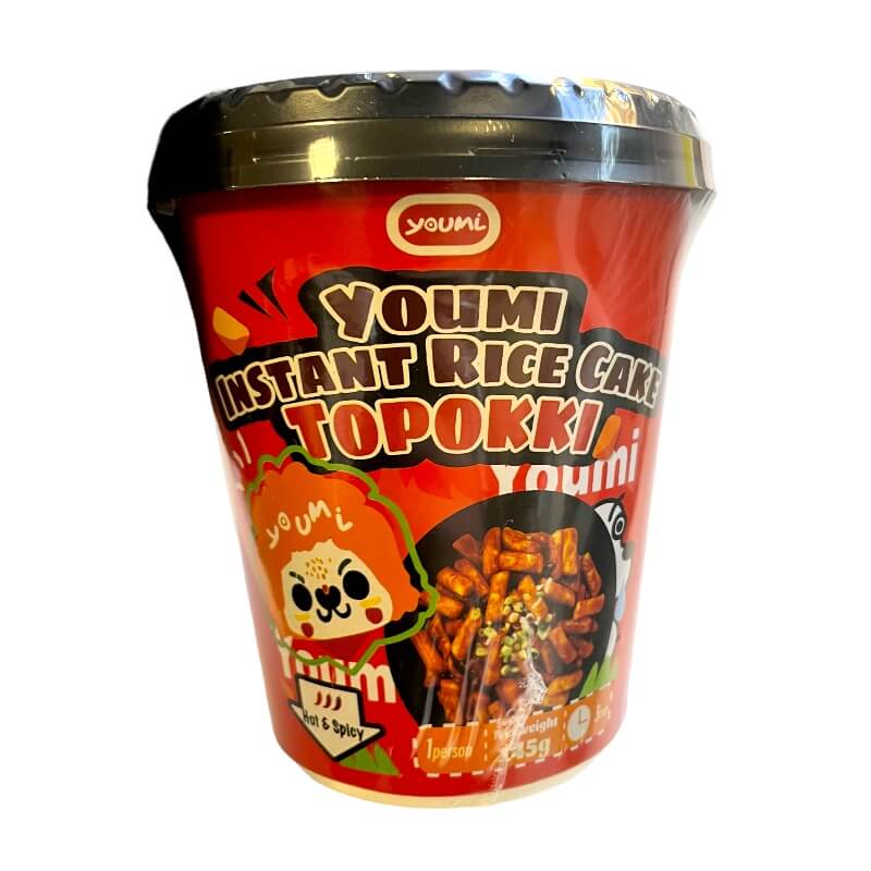 Youmi Instant Rice Cake Topokki Hot CUP 145