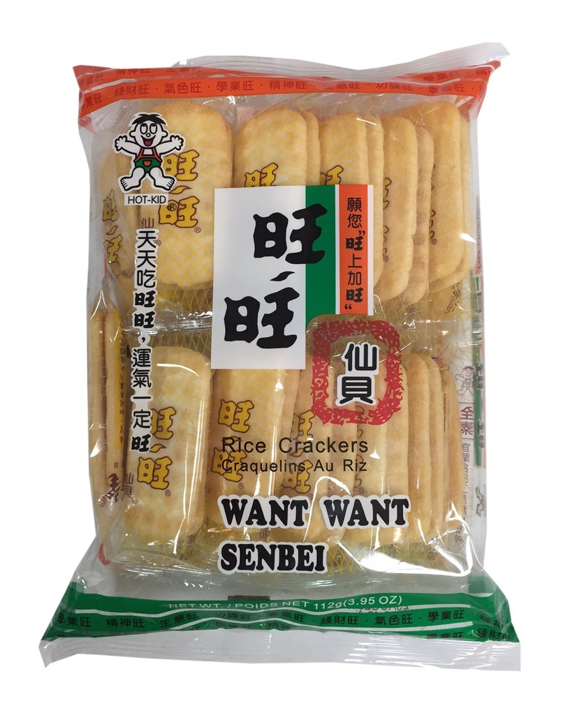 Want Want Senbei Rice Cracker 24g