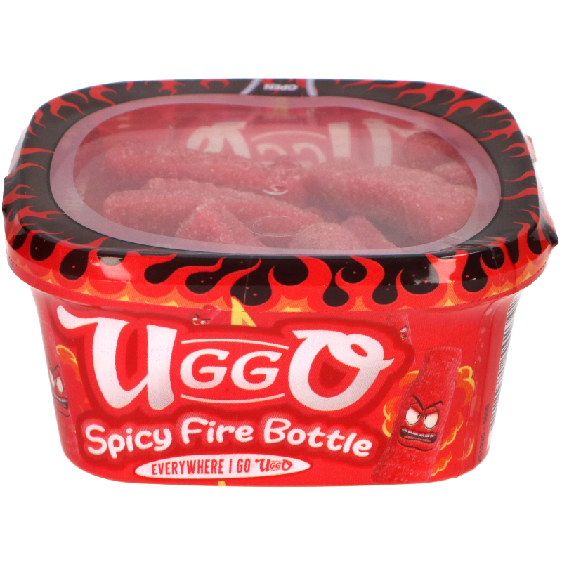 Uggo - Spicy Fire Bottle Candy in Jar 200g