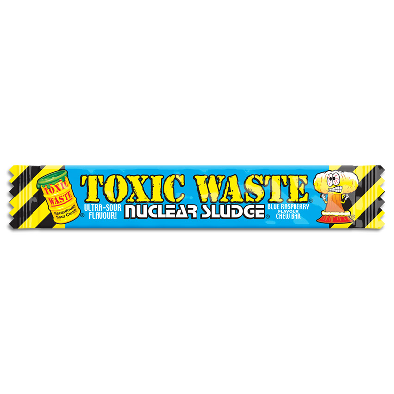 Toxic Waste Nuclear Sludge Chew Bar Blue Raspberry 20g