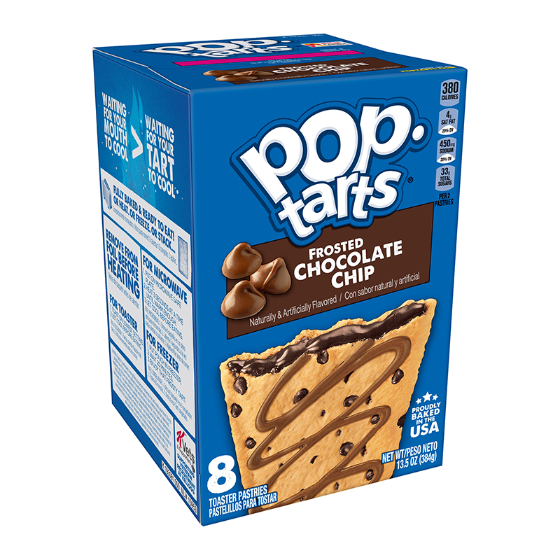 Pop Tarts Frosted Chocolate Chip 384g