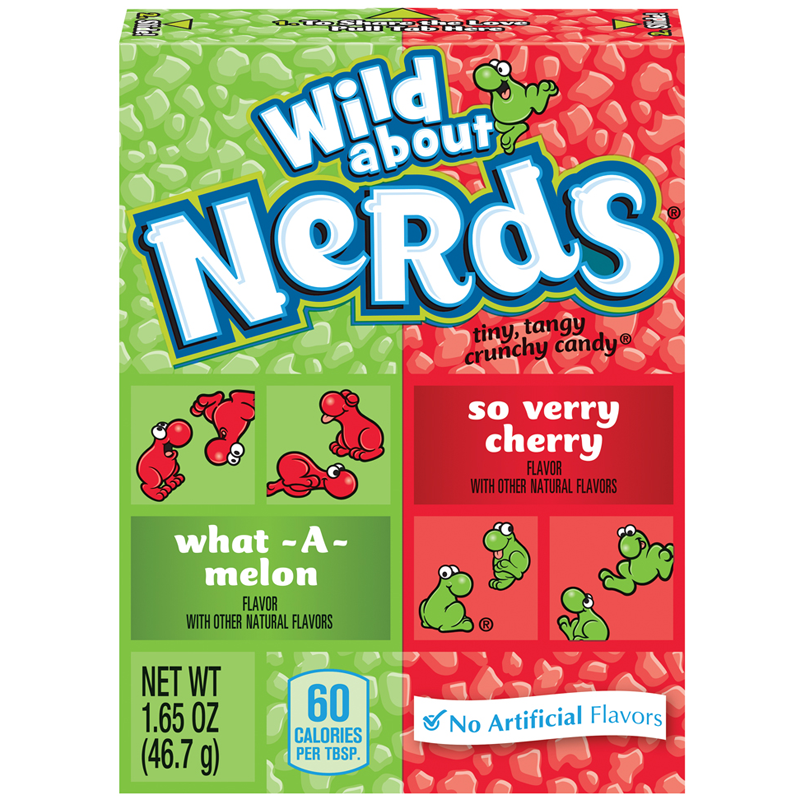 Wonka What-a-Melone & So Verry Cherry Nerds 46,7g