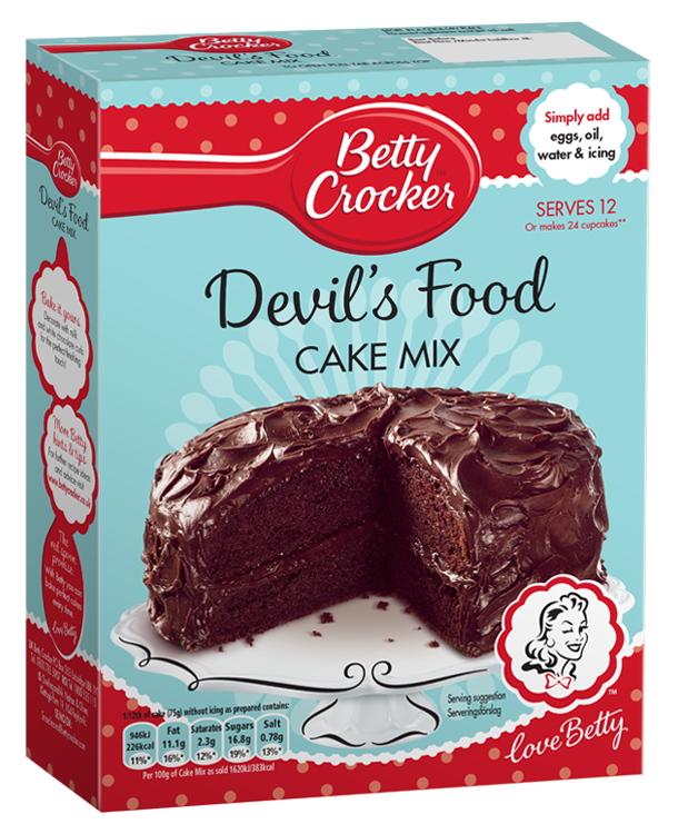 Betty Crocker Devils Food Cake Mix 425g