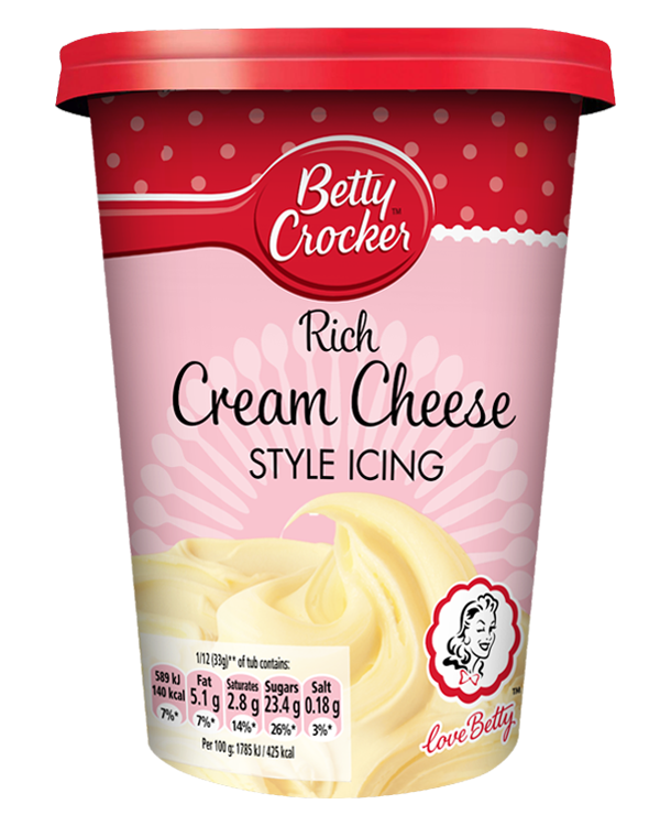 Betty Crocker Cream Cheese Style Icing 400g