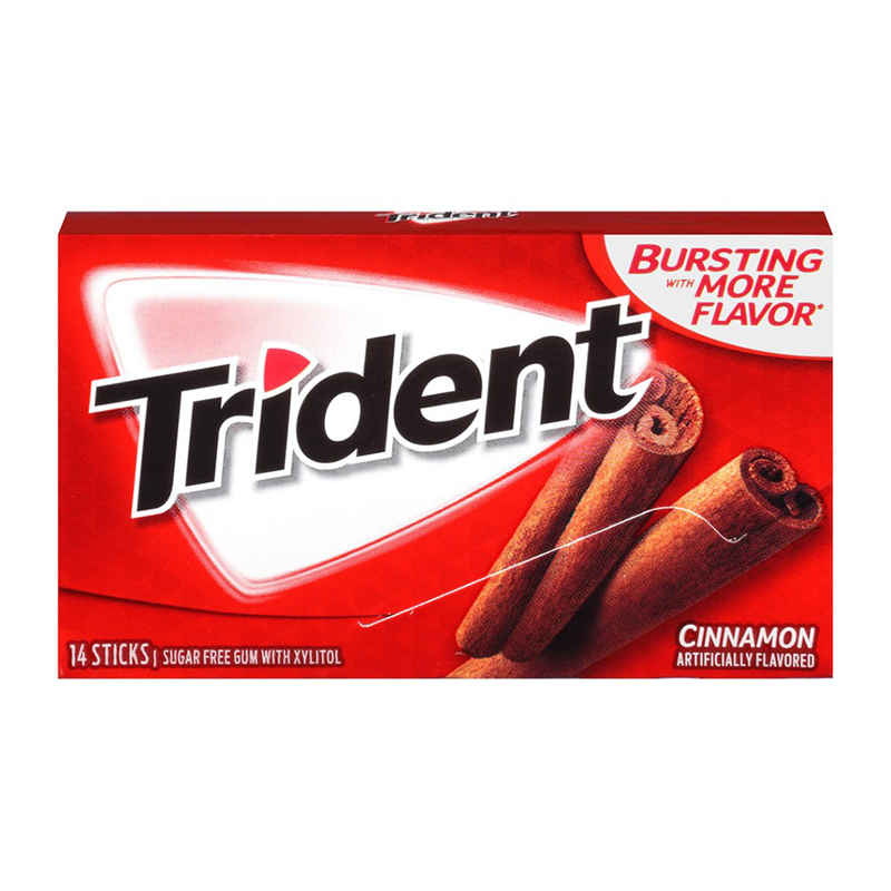 Trident Cinnamon Gum 31g