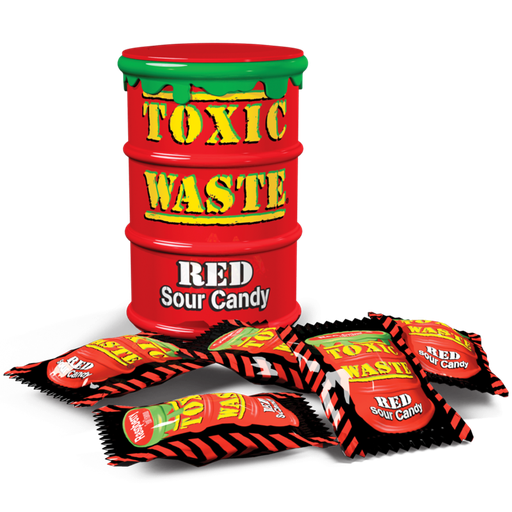 Toxic Waste Red Drum Candy 42g