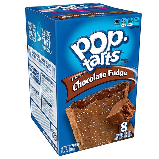 Pop Tarts Frosted Chocolate Fudge 384g