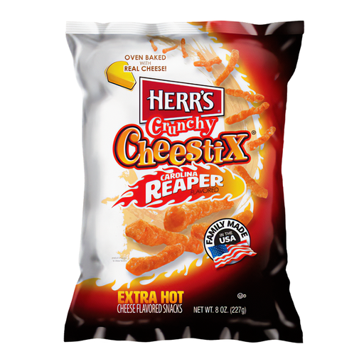 Herr's Carolina Reaper Cheestix 227g