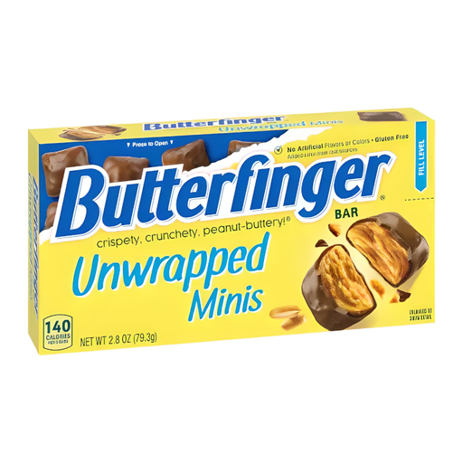 Butterfinger Unwrapped Minis Theatre Box 79g