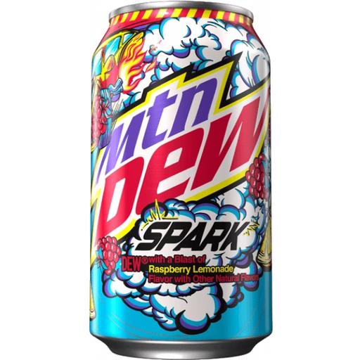 Mountain Dew Spark Raspberry 355ml