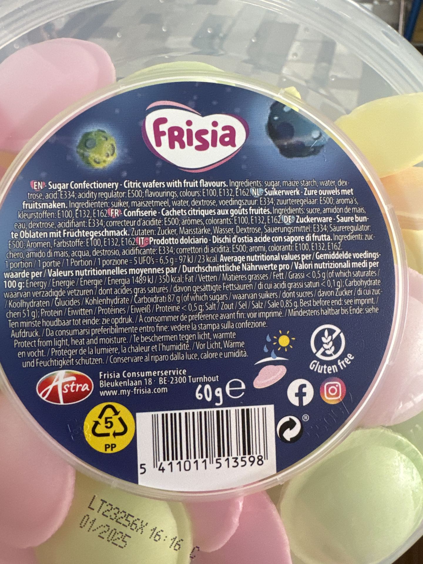 Frisia Iconic Ufo Hosts 60g