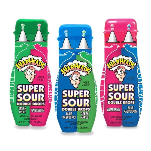 Warheads Double Drops Liquid Candy 30ml