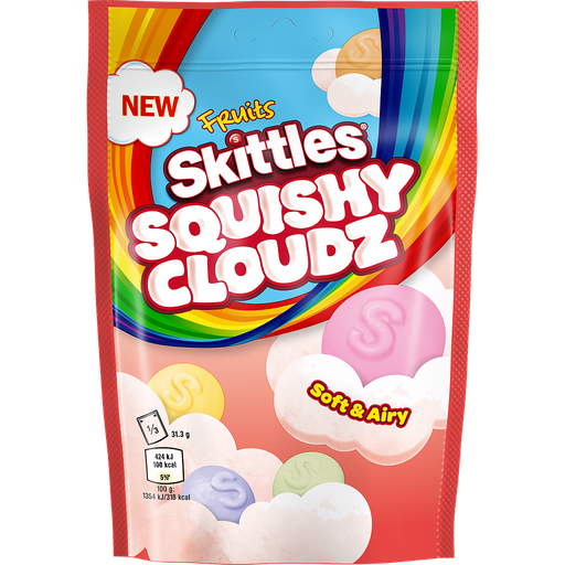 Skittles Squishy Cloudz Fruits Red 94g