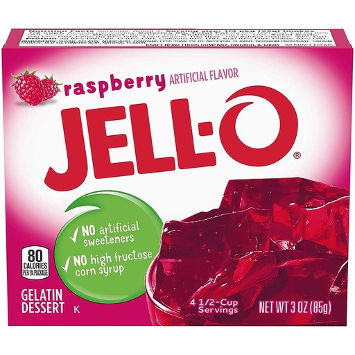 Jell-o Raspberry 85g