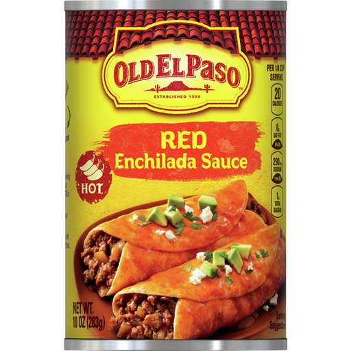 Old El Paso Enchilada Sauce Hot Red 283g