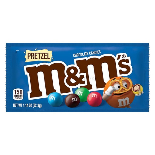 m&ms Chocolate Candies Pretzel 32,3g