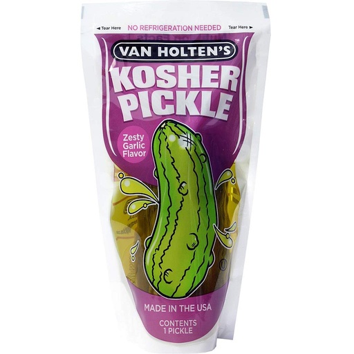 Van Holten's Jumbo Kosher Pickle Zesty Garlic 140g